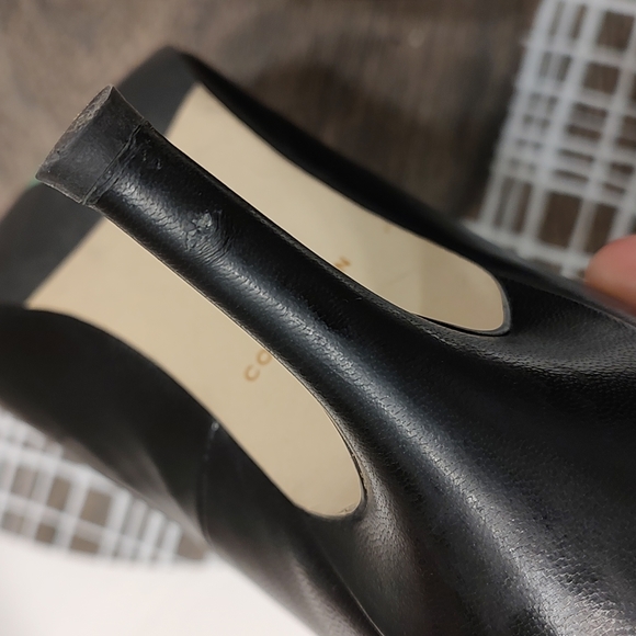 🖤GUC Cole Haan Grand OS Nike Smooth Leather Stiletto Pumps, Black, 8M - Picture 10 of 14